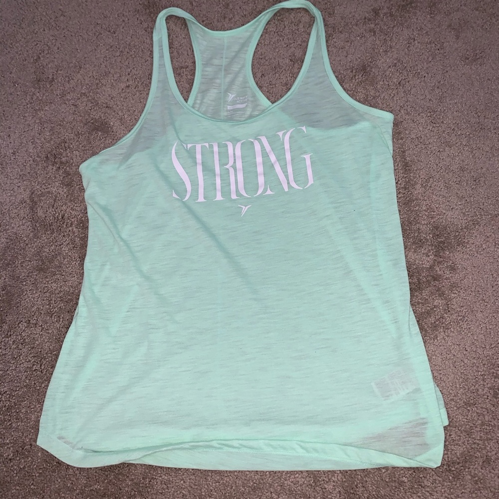 Old Navy STRONG Racerback Tank